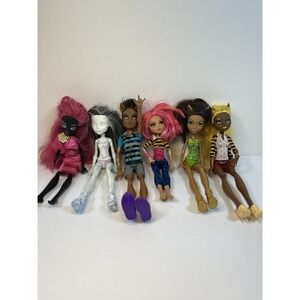 Mattel Monster High Pack Of Trouble Howlen Catty Noir Black Cat Mixed Lot 6 Doll